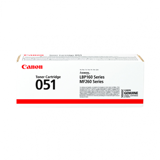 Canon CRG 051 Black Toner Cartridge (2168C002) 